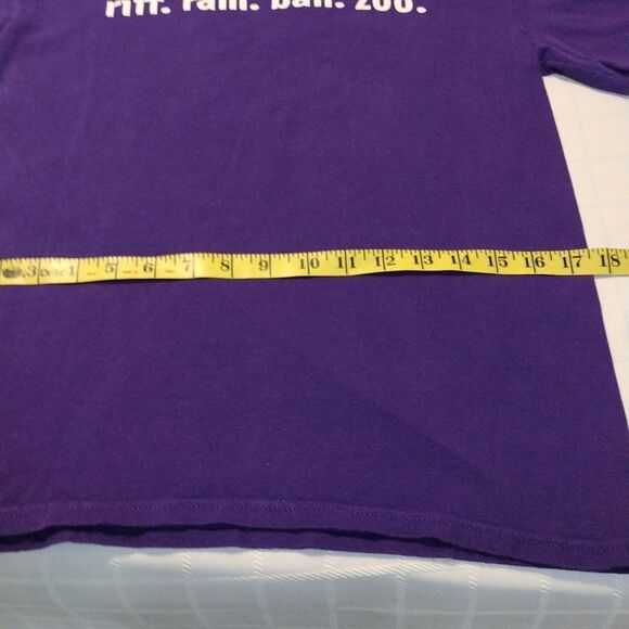 Gildan Purple Texas Christian University "riff. ram. bah. zoo." Shirt! - Picture 12 of 13